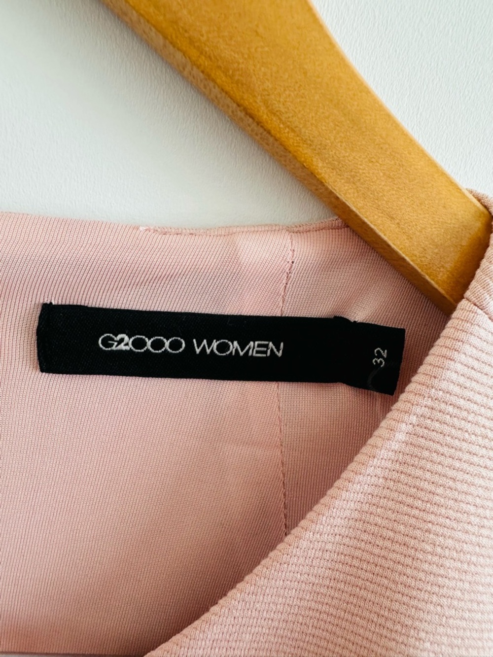 Wear once G2000 Sleeveless Pale Pink Fit-and-Flare Dress - Picture 3 of 4